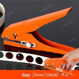 가장자리 밴딩 펀칭 펜치  종이 카드  판지 드릴  목공 도구  마스킹 구멍  8mm  10mm  15mm