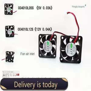 COOLCOX 유압 베어링 무소음 4010 그래픽 카드 선풍기 CC4010L12S CC4010L05S 12V 5V