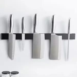 아임키친 304스텐 자석 칼블럭(50cm) (블랙) 칼걸이 칼자석
