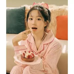 매장정품 도씨 DOSSY 해원 pick실크핏 러브썸 긴팔 커플 잠옷 세트 26FW_LOVESOME 193569