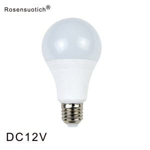 플라밍고튜브 E27 LED 전구 조명 DC 12V smd 2835chip lampada luz 램프 3W 6W 9W 12W 15W 18W 자리 야외 조명에 Led