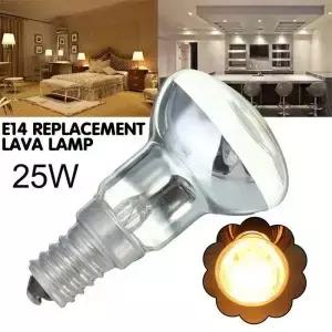 E14 R39 25W 교체용 라바 램프 스포트라이트 반사형 전구 라이트 반사경
