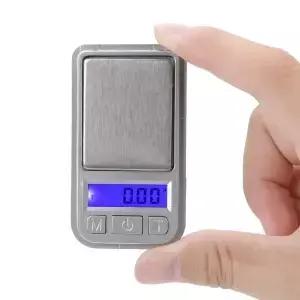 미니 정밀 디지타 무게추 전자 저울 쉽고 편리한 휴대용 쥬얼리 도구 200g x 0.01g