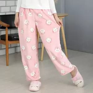 겨울용 극세사 따뜻포근 수면바지 여성용 R17069
