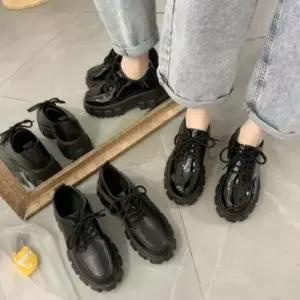 에나멜 캐주얼 데일리 여성 로퍼 통굽로퍼 여성로퍼 블로퍼