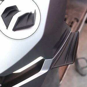 체인오일러 스즈키 혼다 야마하 SMAX155 Kawasaki Unviersal 2PCS 오토바이 스포일러 Winglet 공기 역학적 사이드