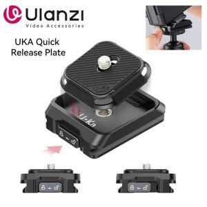 Ulanzi UKA01 Uka Universal DSRL 카메라 짐벌 퀵 릴리스 키트 Arca-Swiss 퀵 스위치 삼각대 슬라이더 마운