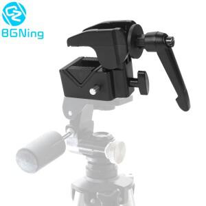 다기능 DSLR 카메라 고정 마운트 클립 사진 스튜디오 Nikon 삼각대 액세서리 용 Canon 용 알루미늄 합금 CN