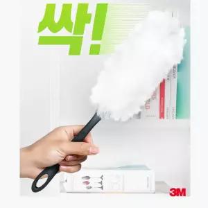 1+1 피규어 먼지제거 극세사 청소 브러쉬 더스터 먼지흡착 틈새청소