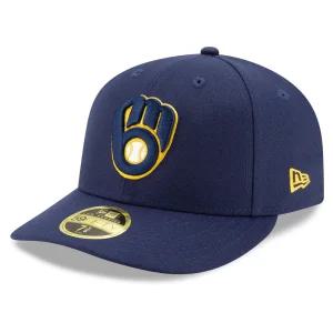 [70482538] 남자 뉴에라 MLB 밀워키 브루어스 2019 로우 프로파일 어센틱 5950