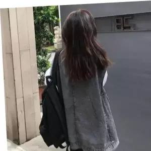 청조끼 몸매커버 블랙진 오버핏 레이어드 쪼끼 야상조