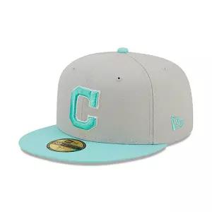 [60204423] 남자 뉴에라 MLB 어센틱 59Fifty 핏 - 클리블랜드 가디언즈