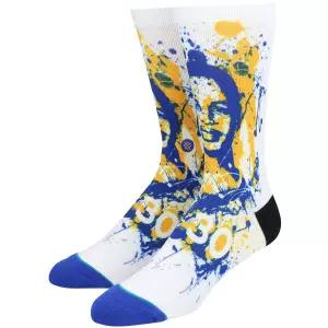 [M558A18CUR-BLU] 남자 스탠스 NBA 골든스테이트 워리어스 스테판 커리 스플래터 양말