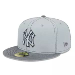 [60310875] 남자 뉴에라 MLB NY 양키스 5950 그레이 팝 핏 -