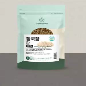 국샌산 국산 청국장 분말 가루 환 제품 500G
