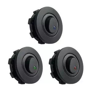 ON/OFF 라운드 로커 토글 LED 스위치 3 핀 12V 20A 자동차 대시 보드 보트 트럭 푸시 버튼