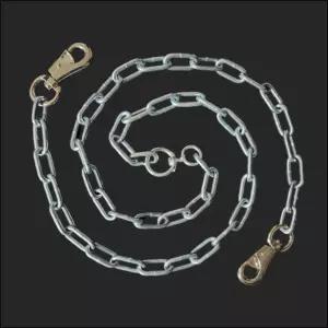 국산 체인 개줄 6mm 양고리 중간도래 진돗개 대형 체인줄 철줄 쇠줄 튼튼