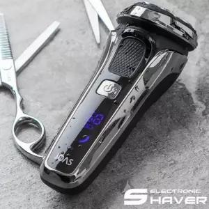 스마트 LED 전기면도기 USB 충전식 건습식 겸용 밀착 면도기