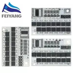 삼원 배터리 보호 회로 기판 밸런스 충전 이온 LMO 5S 4S 3S BMS 100A 21V 18V 16.8V 12V 18650