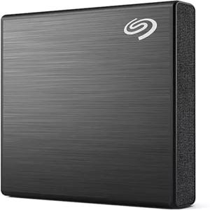 Seagate One Touch SSD 2TB 외장 휴대용 블랙 최대 1030MB/s 속도 6m Mylio Photo 구독 Dropbox 백업 계획