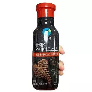 [셀러허브 식품][청정원] 뉴욕 클래식 스테이크소스 250g uu40916 (50702576)
