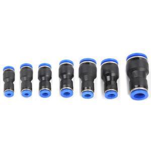 5개/갑 PG 공압 피팅 2 방향 직선형 커넥터 직경 튜브 에어 호스 용 8mm-6mm/6mm-4mm 감소