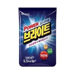 브라이트 찌든때 소취 제거 살균 표백 세탁세제 5.5kg