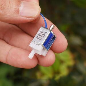 DC3.7V 0.25A 솔레노이드 밸브 공기 방출 DC 3V 4.5V 5V 상시열림 NO N/O 2위치 방향 전자기