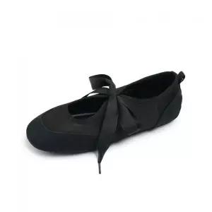 BEARPAW HEDY 레이스업플랫 블랙 (K2965001RA-W)
