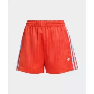 아디다스 ADIDAS 핀스트라이프 새틴 숏 팬츠 - 볼드오렌지 KD2286 225314