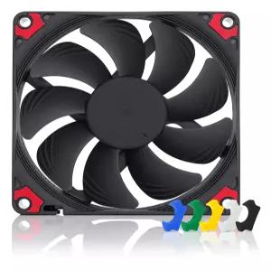 녹투아 NF-A9x14 HS-PWM 크로맥스.블랙.스왑 프리미엄 콰이어트 슬림 팬 4핀 92x14mm