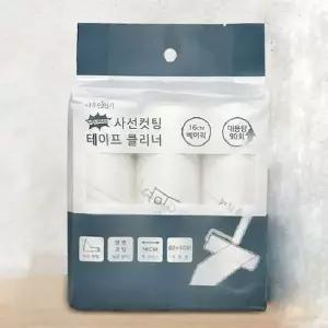 사선 돌돌이 리필 테이프 클리너 리필 베이직 3p 16cm