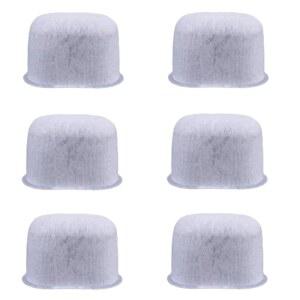 브레빌 에스프레소 머신용 6PCS 워터 필터 바리스타 익스프레스 액세서리용 커피 메이커 필터 교체 부품(활성탄)