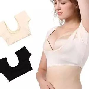 겨땀제로숏탑 보송 땀흡수 겨드랑이 땀자국 반팔 숏탑 패드 이너