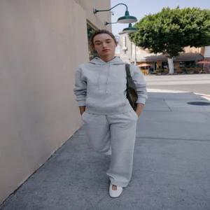 ZARA 베이직 후드 스웨트셔츠 - 그레이 3199/630/803