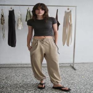 ZARA 포켓 조거 팬츠 - 베이지 4174/326/710