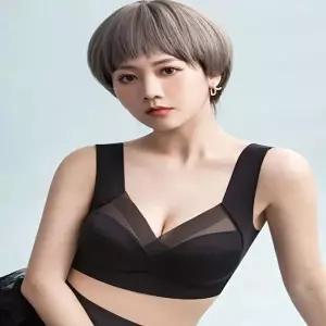여름속옷 여성 가벼운 소재 캡 일체형 브라 캡브라