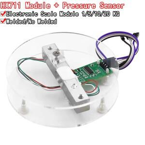 디지털 로드 셀 무게 센서 HX711 AD 변환기 브레이크 아웃 모듈 Arduino호환 규모 용 5KG 10KG 휴대용 전자