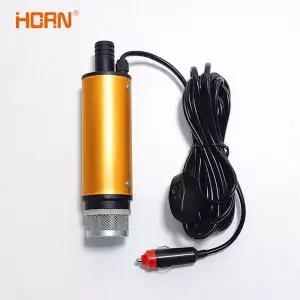 미니 수중 디젤 연료 이송 물 오일 흡입 펌프 51MM 알루미늄 합금 DC 12V 24V 30L분 25W 차량 시거잭