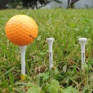 [하프클럽/]조절 눈금티 골프 슬라이스 방지티 83mm 10P