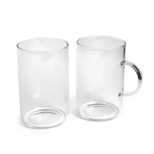 유피트 내열유리컵 500ml 2P