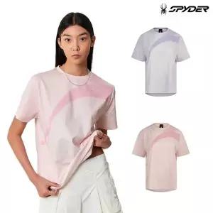 스파이더 [스파이더] 여성 그래픽 반팔 티셔츠 SPJMCNRS355W 1064328