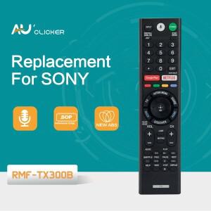소니 스마트 LED HDTV TV 무선 리모컨용 RMF-TX300B 음성 원격 제어 교체