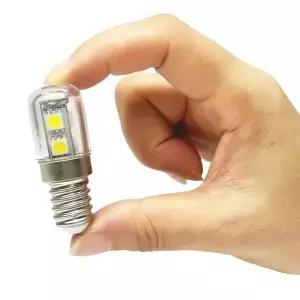 T18S LED 전구 소형 나사 AC 110V 220V 화이트 라이트 따뜻한 조명 냉장고 재봉틀 E12 E14 E17