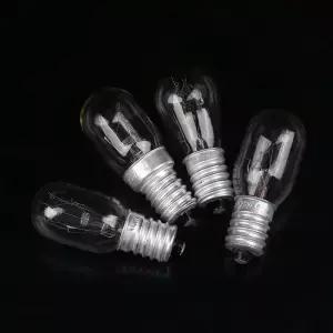 YY32 5개 E14 소금 램프 글로브 전구 10/15/20/25W 220V230V 백열 냉장고 오븐 교체
