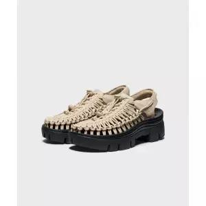 킨 KEEN 유니크 플랫폼 샌들 남여공용 SafariBlack 운동화, 샌들, 슬리퍼, 등산화