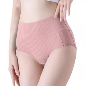 [하프클럽/]여성팬티 모달 순면 햄라인 하이웨스트 보정 속옷 인견팬티 면