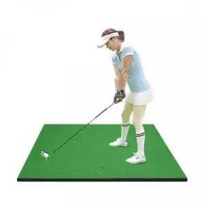 [하프클럽/]골프 타석 임팩트 매트 스윙 연습용 100x100cm