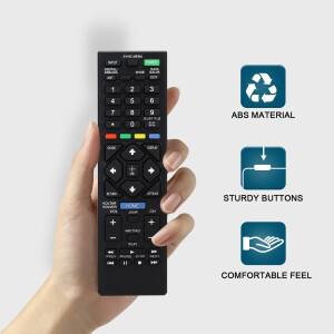 Sony TV 교체용 범용 리모컨, 모든 LCD LED Tvand Braviaremote Kdl-32R300C