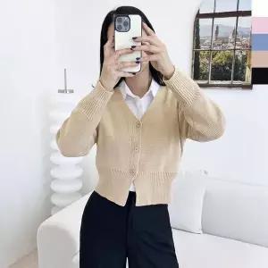 [하프클럽/]데일리 여성 니트롱 코디 여자가디건 오픈 루즈핏롱